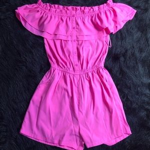 Pink romper